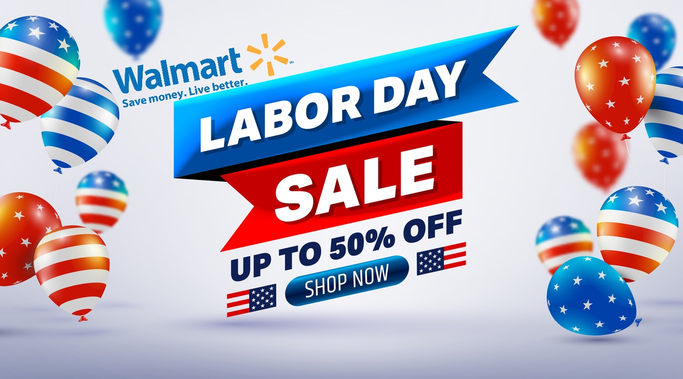 Walmart Labor Day Sale Offers Deep Discounts on major brands including