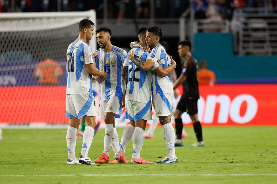 CONCACAF News Lautaro Martinez scores twice vs. Peru as Argentina wins