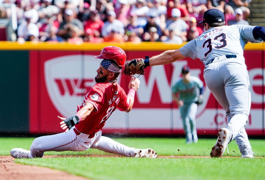 MLB News Reds place INF Nick Martini (thumb) on 10day IL CWEB