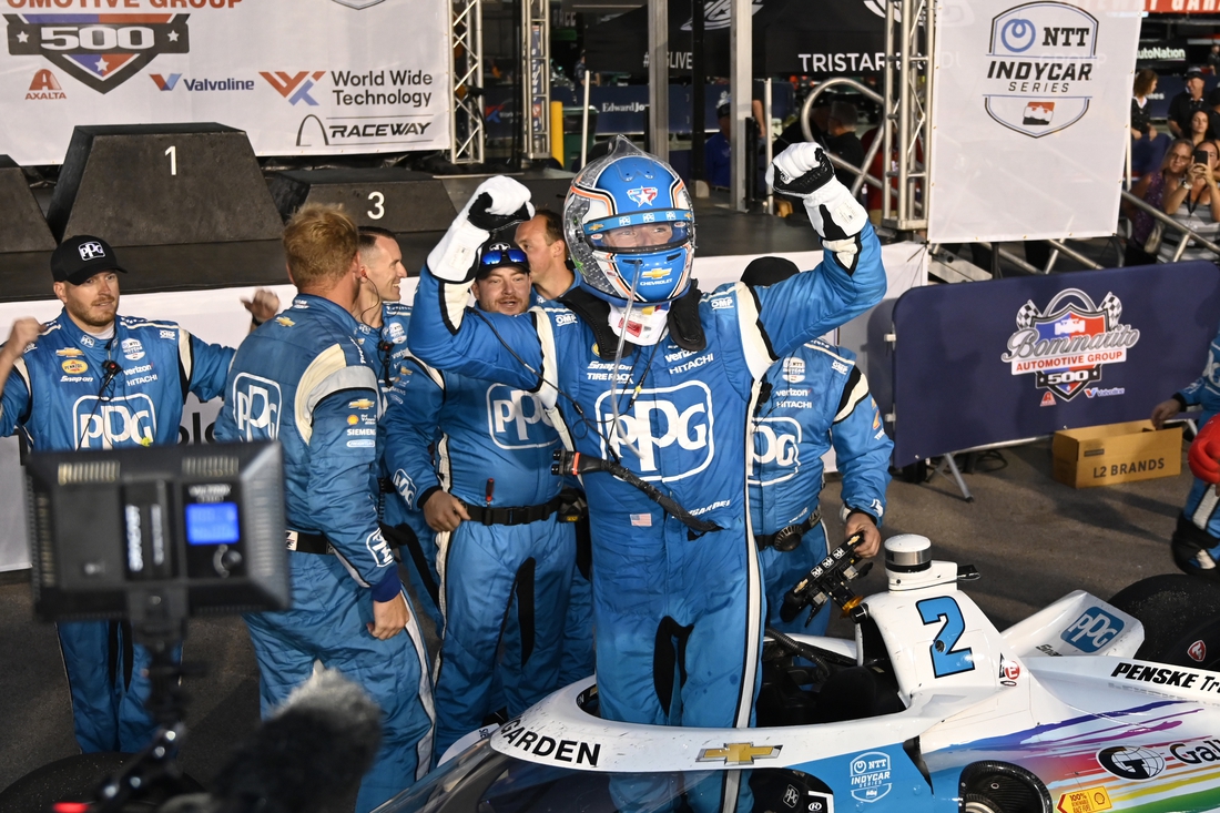 INDY News: Josef Newgarden overcomes spins, wins at WWTR again